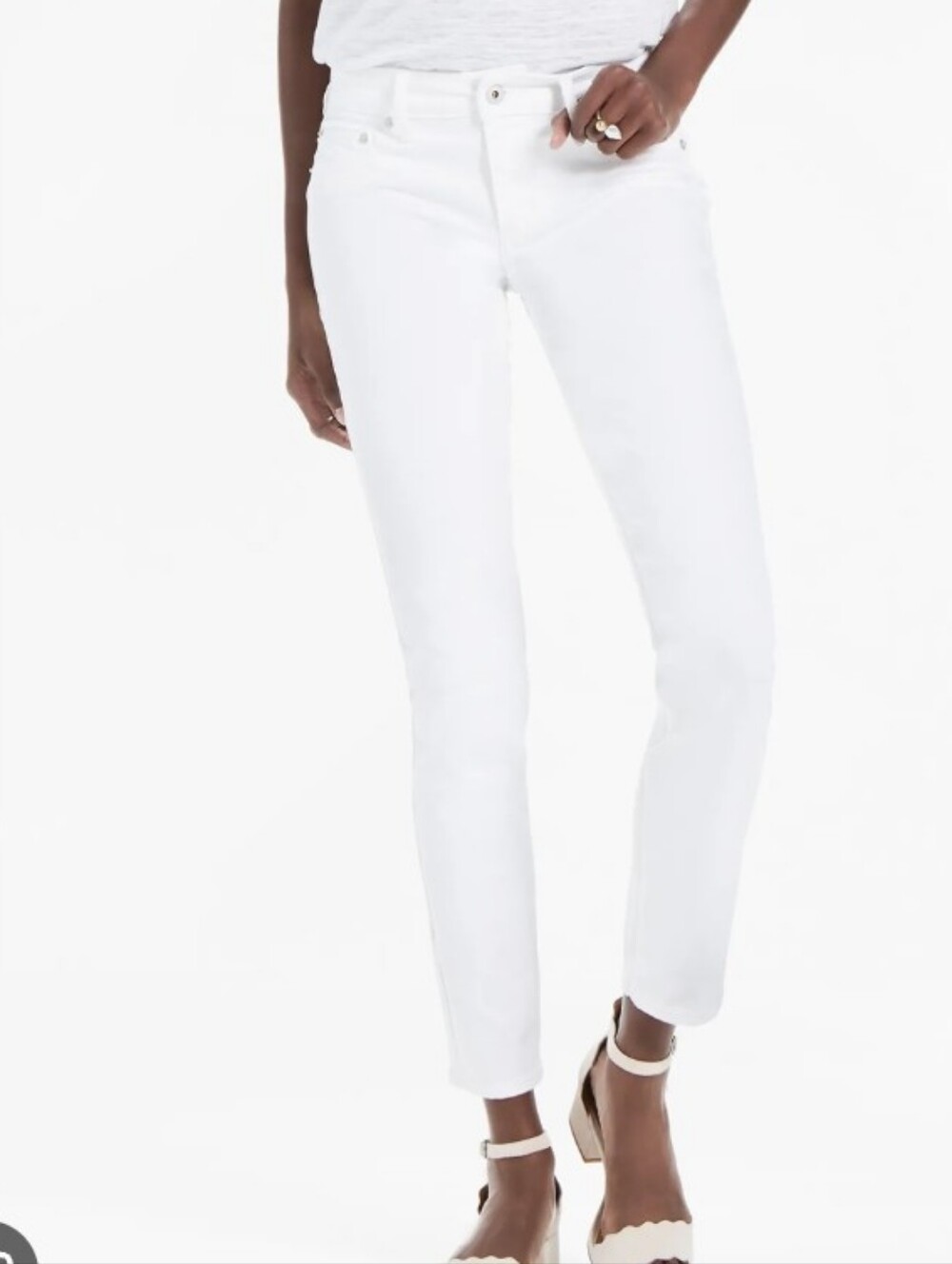 Lucky Brand White Women's Skinny Jeans - Lola Slim